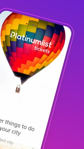 Platinumlist - Book Tickets Ảnh chụp màn hình 1