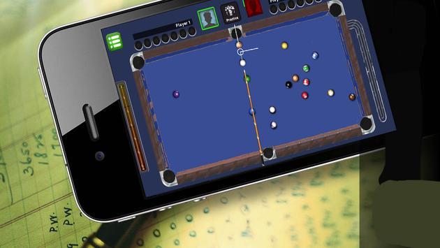 Billiard Aiming. Snooker 8 Ball Pool स्क्रीनशॉट 1