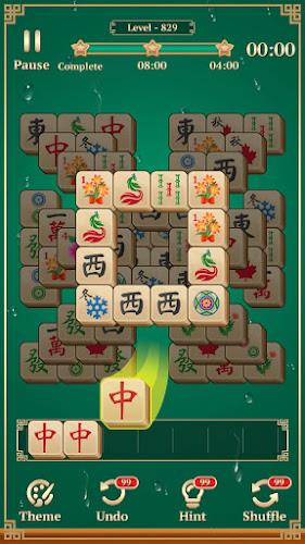 Mahjong Classic: 3 Tiles Capture d'écran 1