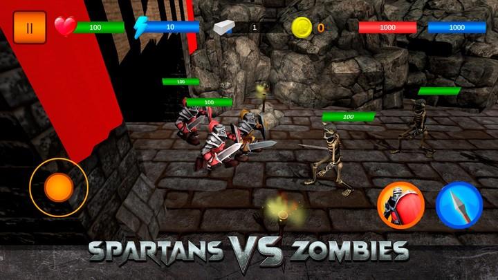 Spartans vs Zombies: Defense應用截圖第3張