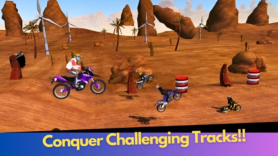 Dirt Bike Games- Motocross Capture d'écran 0