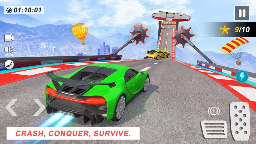 Car Crash Games Mega Car Games Schermafbeelding 2