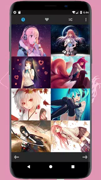 Beauty Anime Girls Wallpapers Tangkapan skrin 0