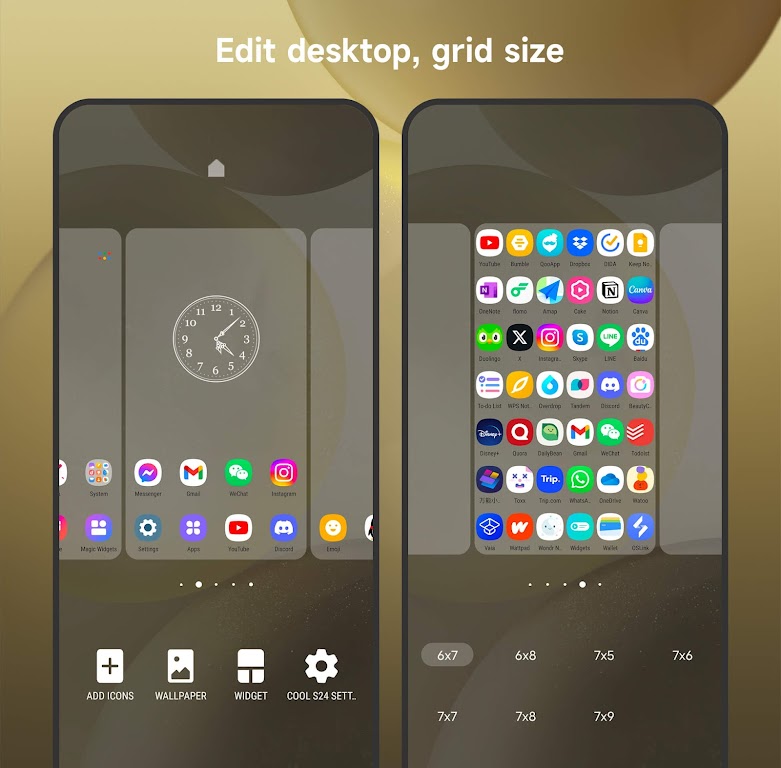 Cool S24 Launcher Galaxy OneUI Mod Tangkapan skrin 3
