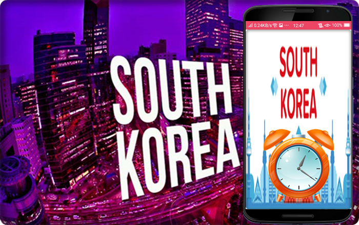 South Korea time Ekran Görüntüsü 0