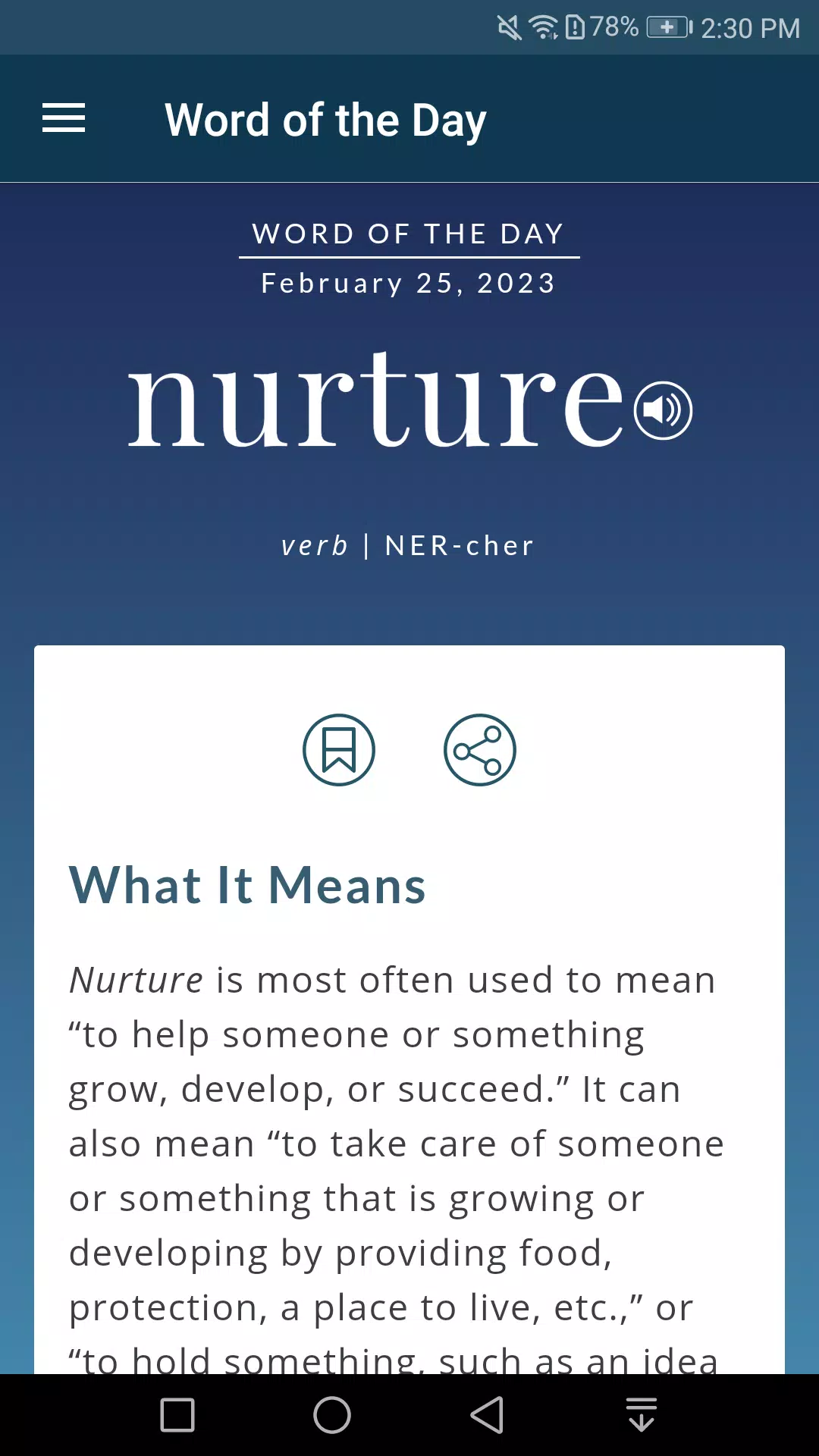 Dictionary - Merriam-Webster 스크린샷 1
