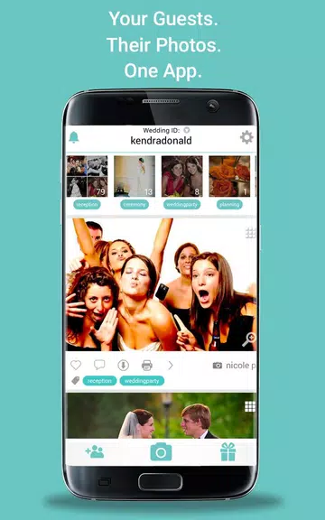 WedPics - Wedding Photo App Captura de tela 0