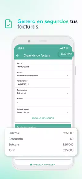 Schermata Alegra control para tu negocio 2