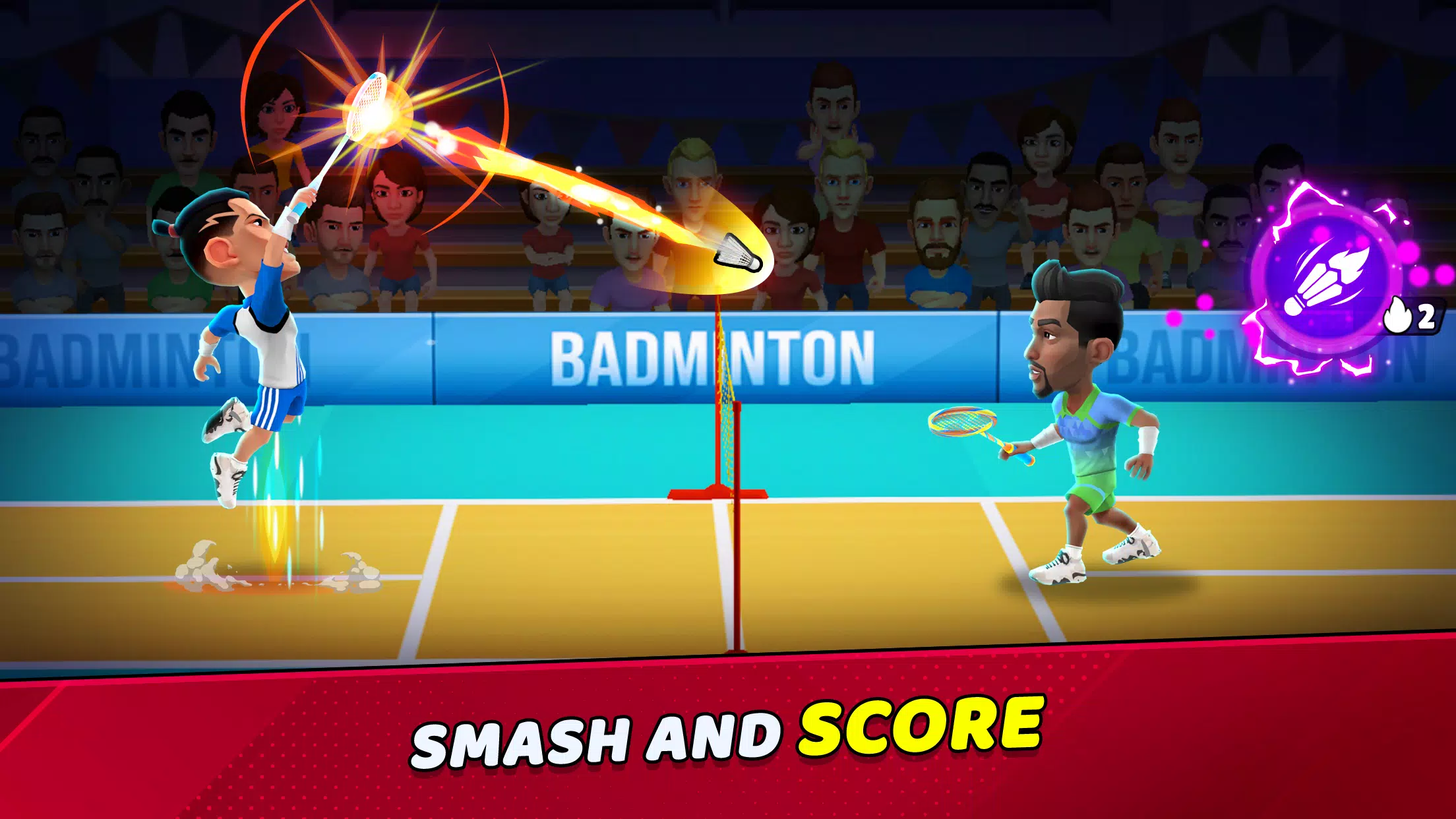 Badminton Clash 3D Zrzut ekranu 0