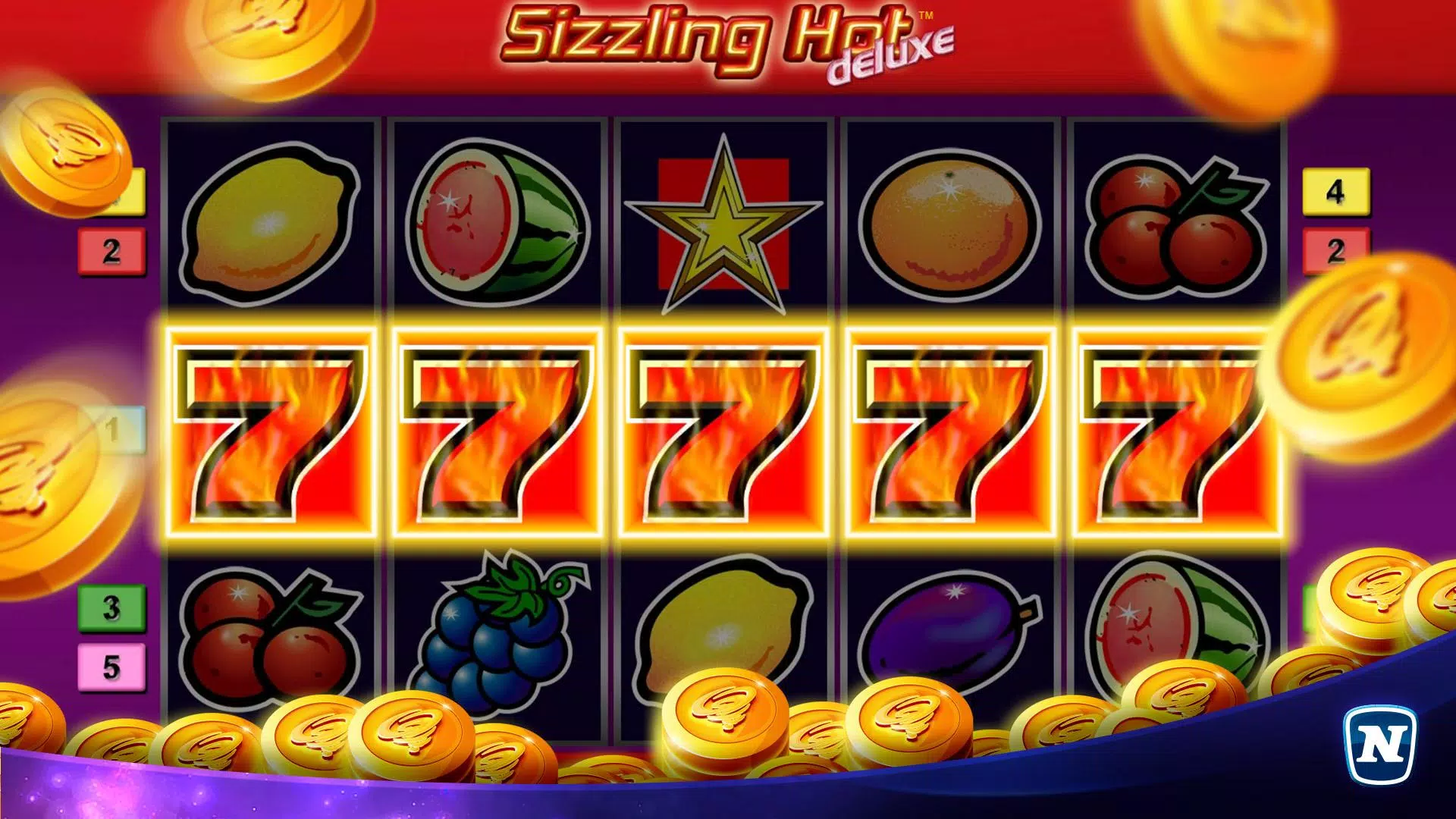 Sizzling Hot™ Deluxe Slot Captura de tela 2