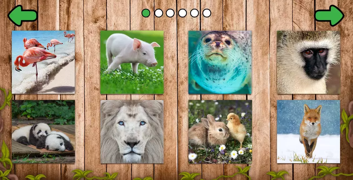 Animal puzzle games offline Скриншот 1