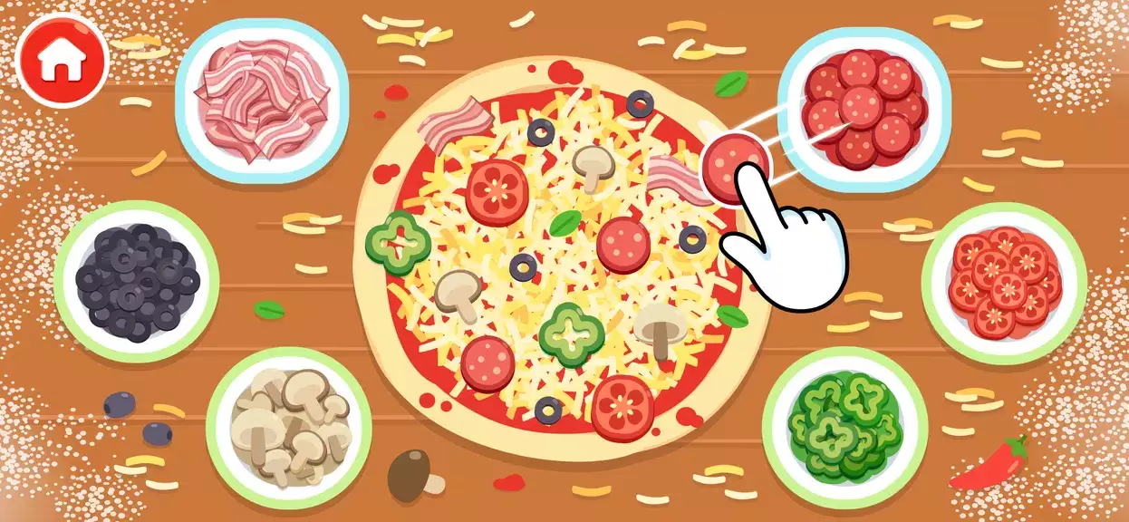 Pizza Cooking Games for Kids ภาพหน้าจอ 0