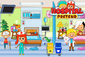 My Pretend Hospital Town Life Screenshot 0