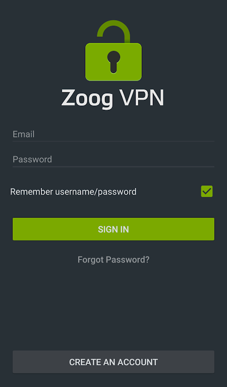 Zoog VPN 스크린샷 1