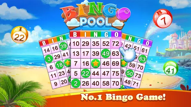 Bingo Pool:No WiFi Bingo Games Скриншот 1