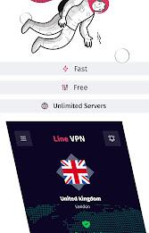 Schermata Line VPN 0