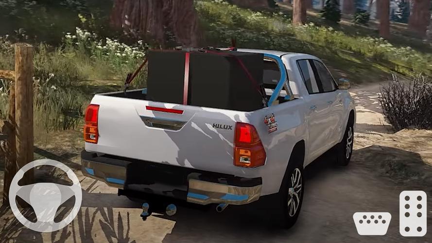 Hilux: Pickup Offroad 4x4 Скриншот 2