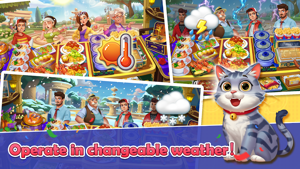 Rita's Food Truck:Cooking Game Mod應用截圖第3張