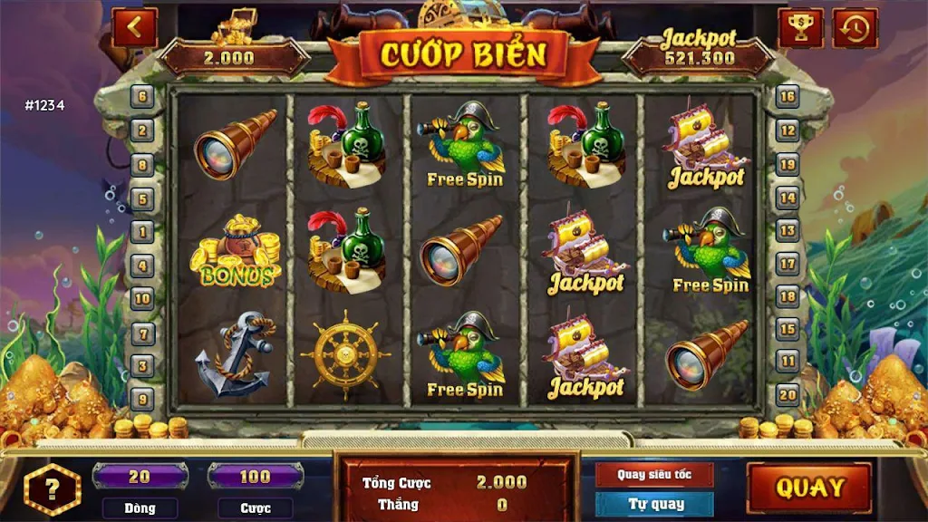 Bắn Cá Rồng - Bắn Cá Slot Captura de pantalla 1
