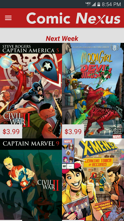 Comic Nexus Schermafbeelding 0