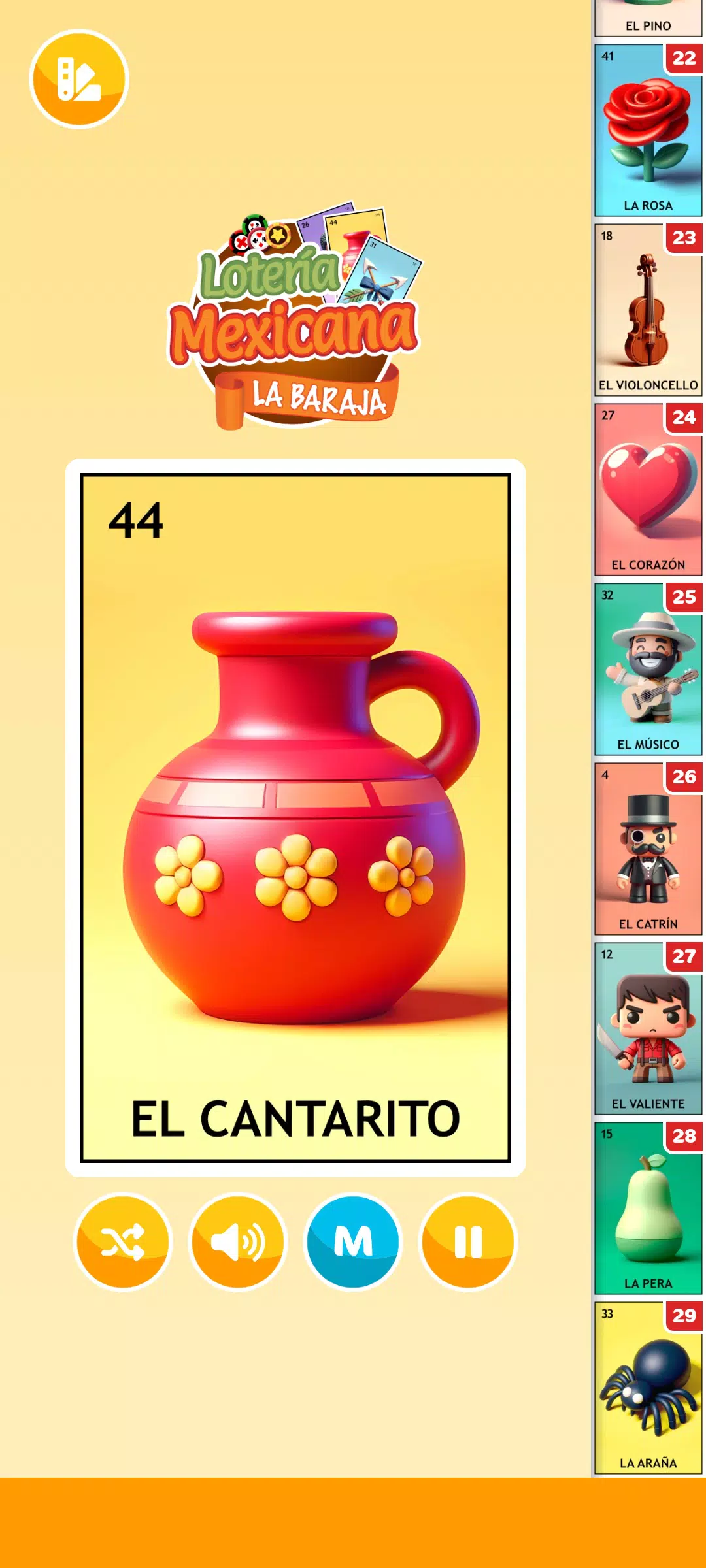 Schermata Lotería Mexicana - La Baraja 0