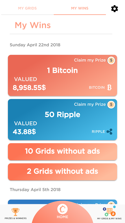 CryptoLoto ภาพหน้าจอ 3