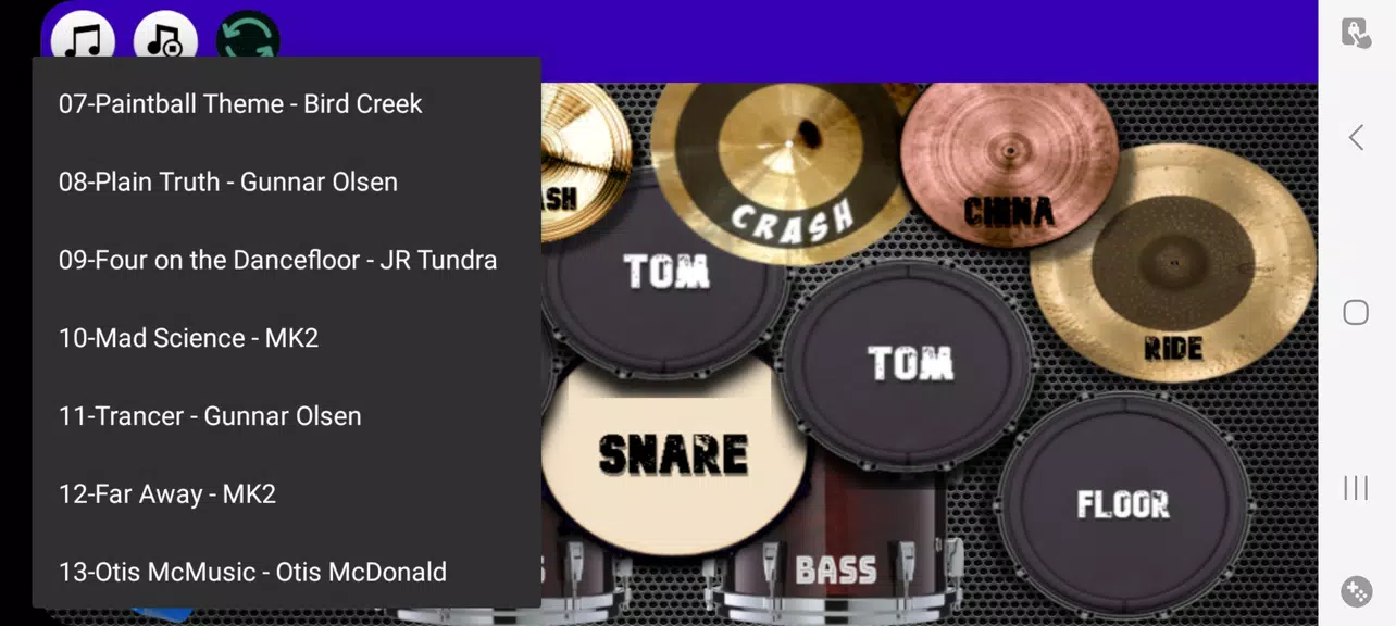 Drum Studio: Bateria Virtual Zrzut ekranu 1