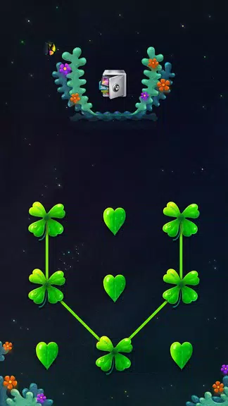 AppLock Theme Lucky Clover Zrzut ekranu 0