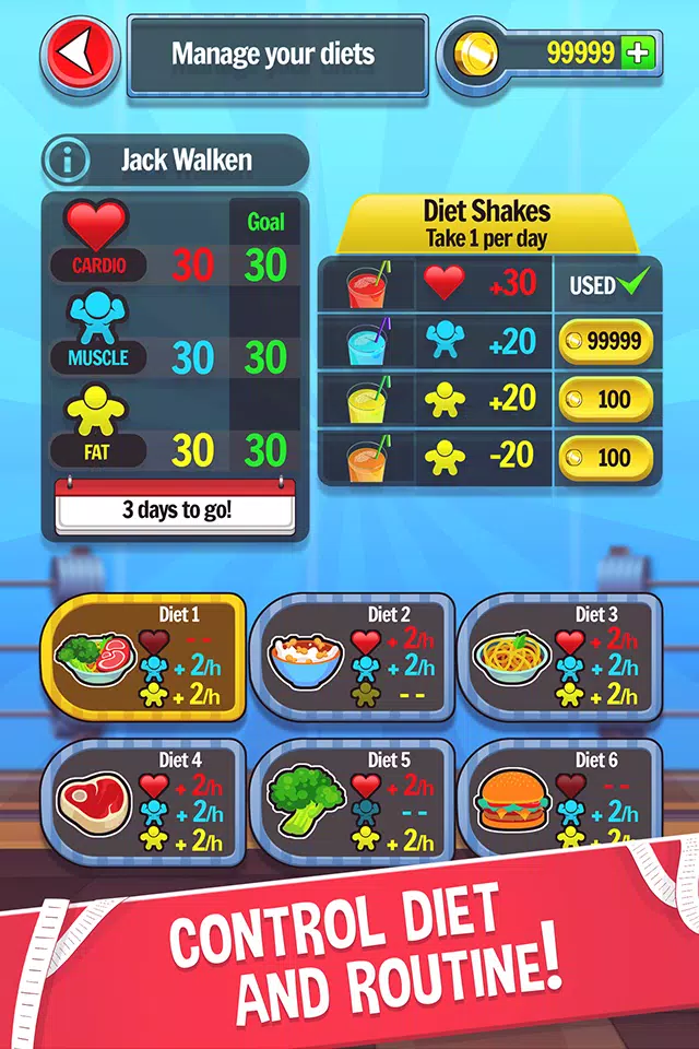 Fat No More: Sports Gym Game! Screenshot 2