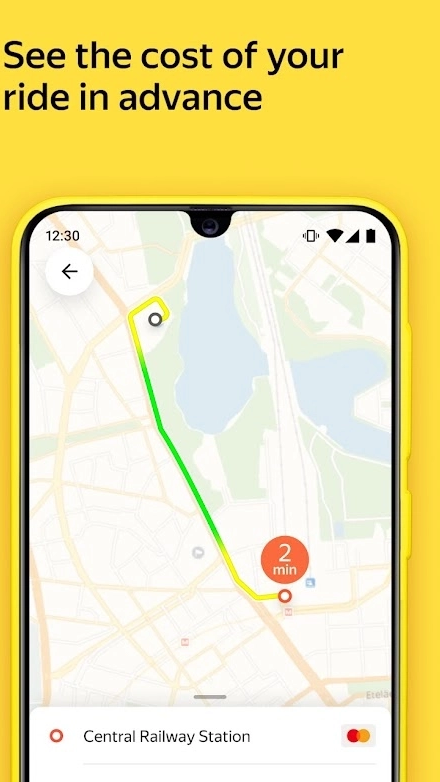 Yandex Go: taxi and delivery Captura de tela 2