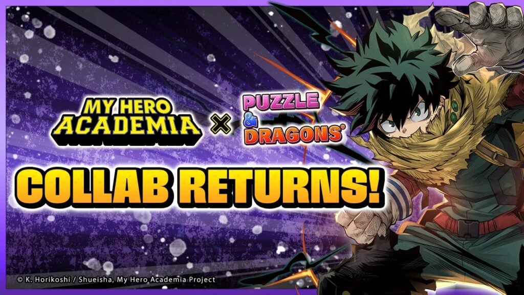 My Hero Academia Powers Up Puzzle & Dragons