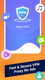 Rapid VPN: Secure VPN Proxy應用截圖第0張