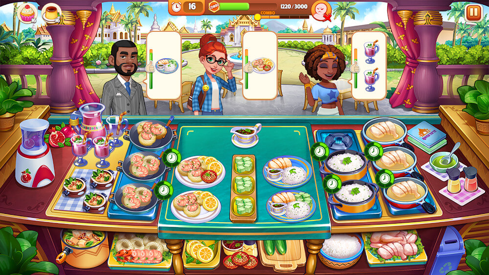 Cooking Madness: A Chef's Game स्क्रीनशॉट 1