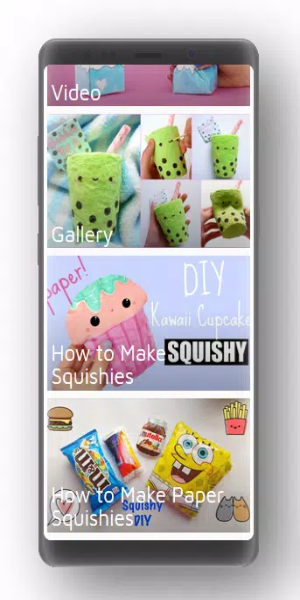 Paper Squishy Ideas Ảnh chụp màn hình 2