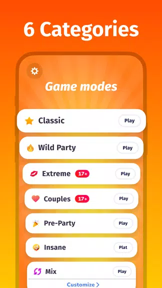 Truth or Dare - Party Game Ảnh chụp màn hình 2