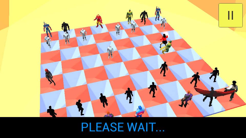 3d Super Hero Chess Zrzut ekranu 2
