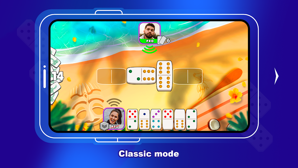 Schermata Classic domino - Domino's game 0