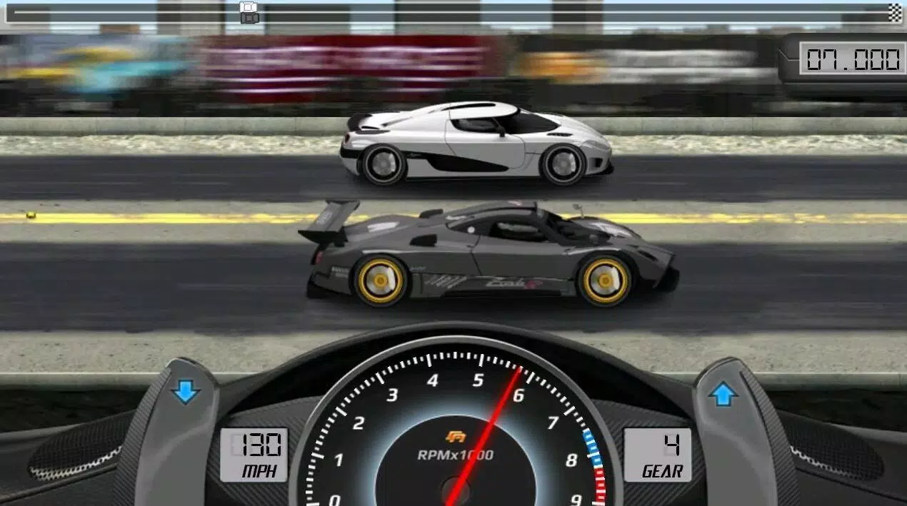 Drag Racing 스크린샷 1