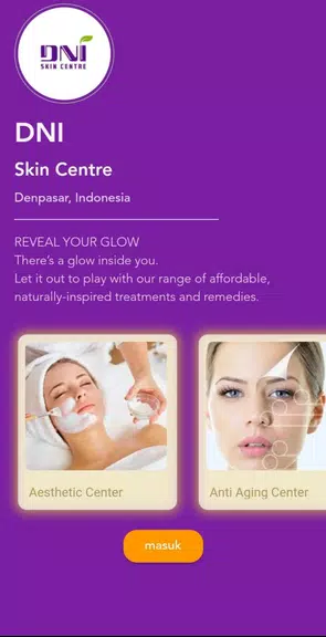 DNI SkinCentre MobileApp 스크린샷 0