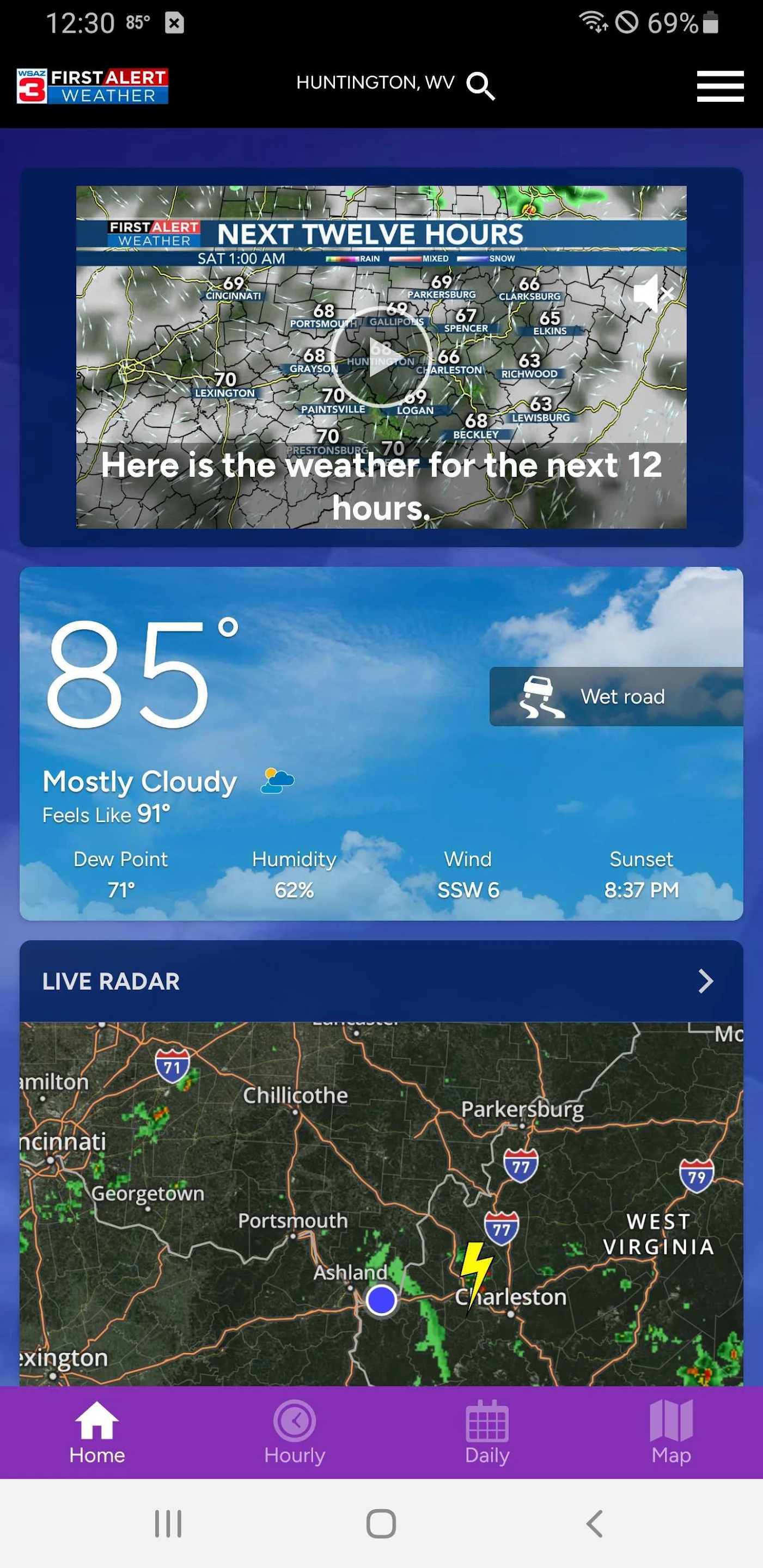 WSAZ First Alert Weather App 스크린샷 3