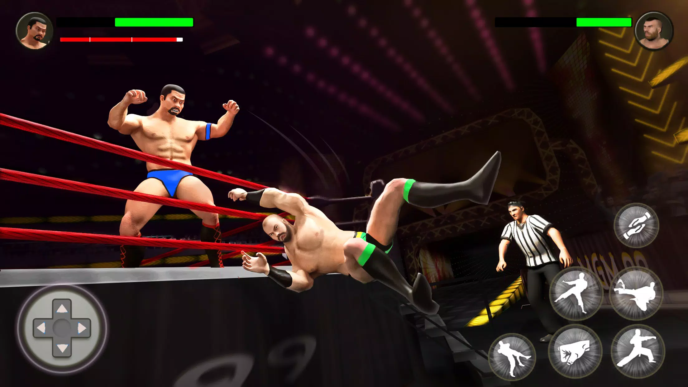 PRO Wrestling Fighting Game Captura de pantalla 3