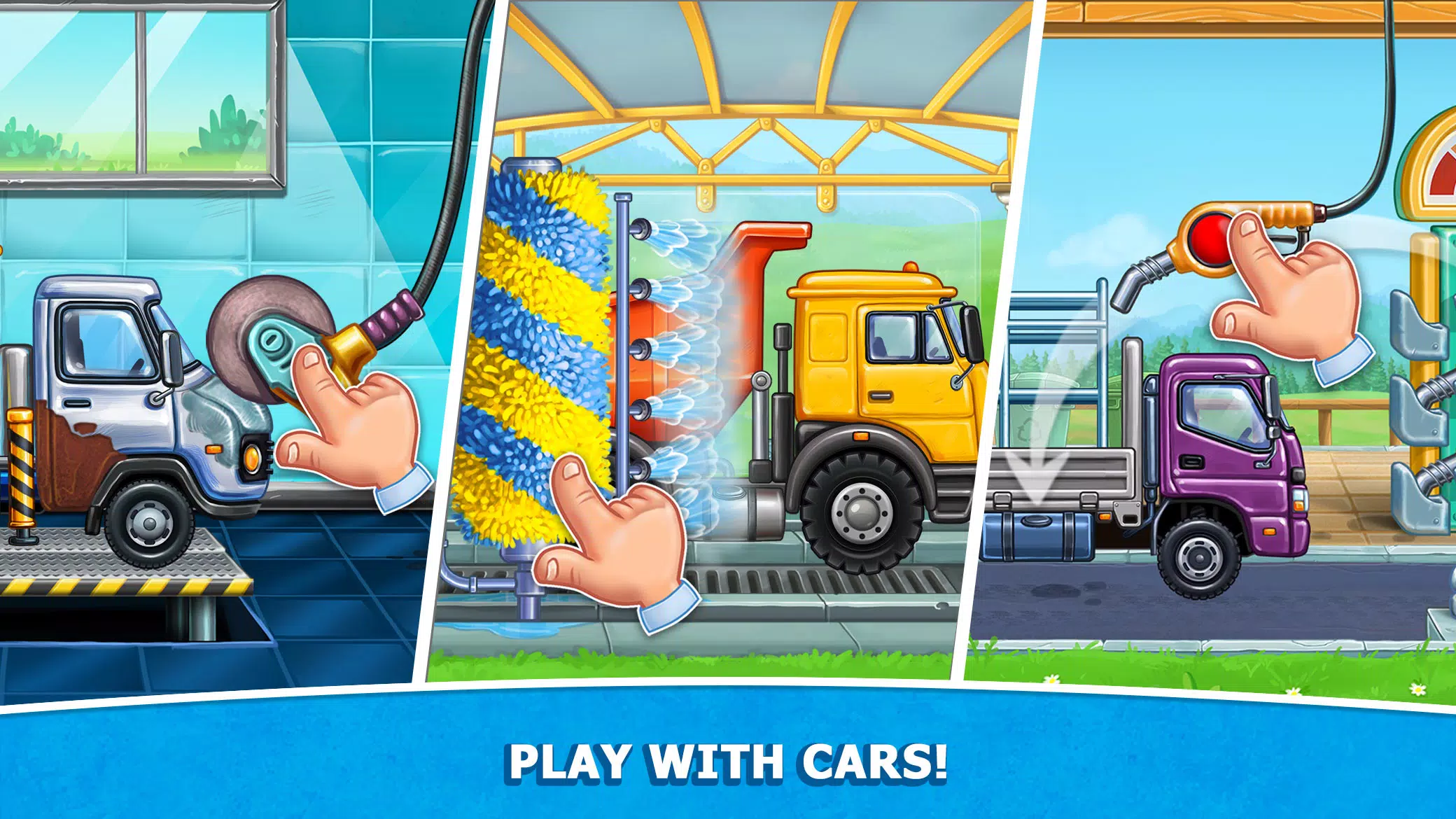 Kids Truck: City Builder Games স্ক্রিনশট 2