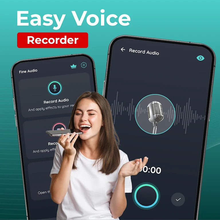 Voice Effect & Audios Recorder Captura de pantalla 0