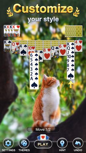 Daily Spider Solitaire Classic Captura de tela 1