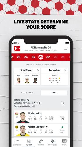 Bundesliga Fantasy Manager應用截圖第3張