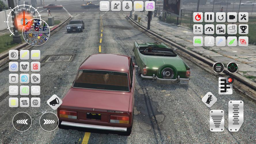 Lada 2107 Tuning Russian City スクリーンショット 3