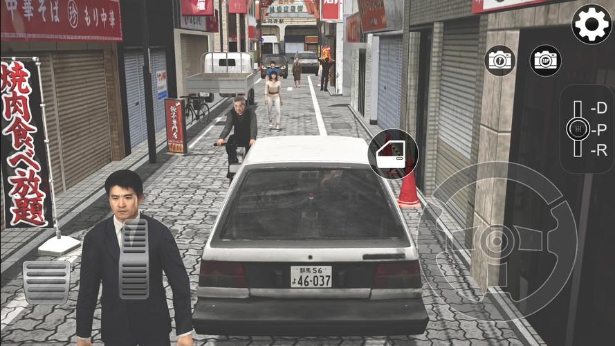 Tokyo Narrow Driving Escape 3D Zrzut ekranu 1