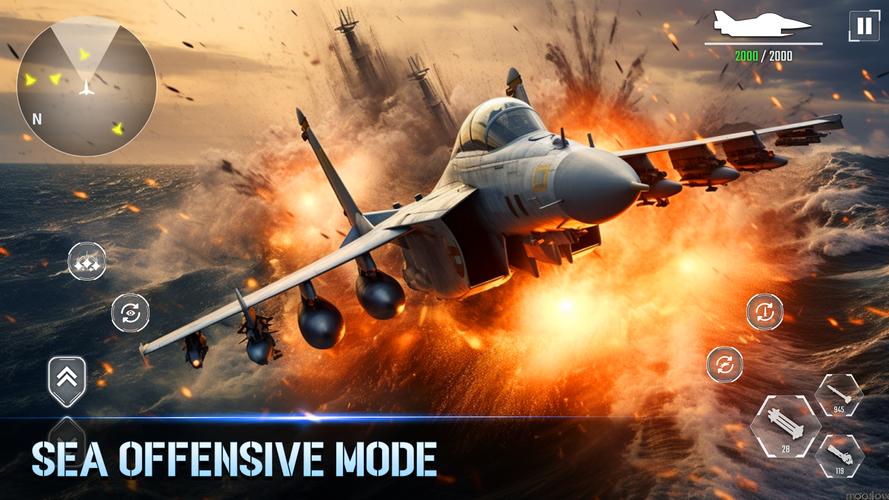 Aircraft Strike: Jet Fighter Capture d'écran 1