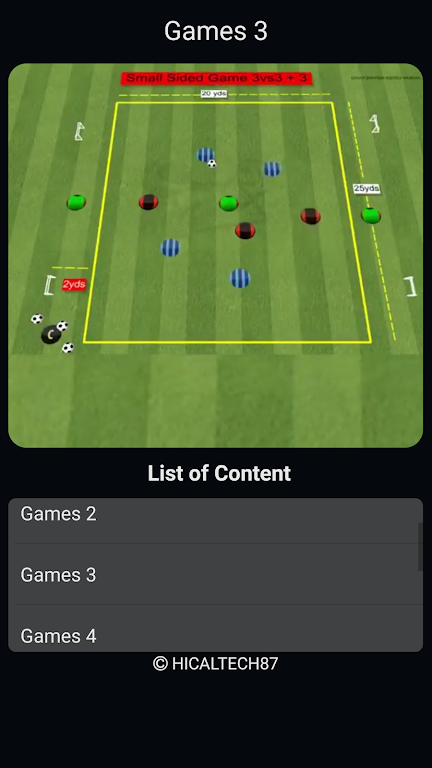 Football Small Sided Games ဖန်သားပြင်ဓာတ်ပုံ 3