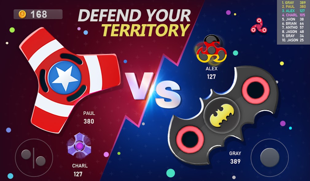 Realtime Fidget Spinner Games Screenshot 0